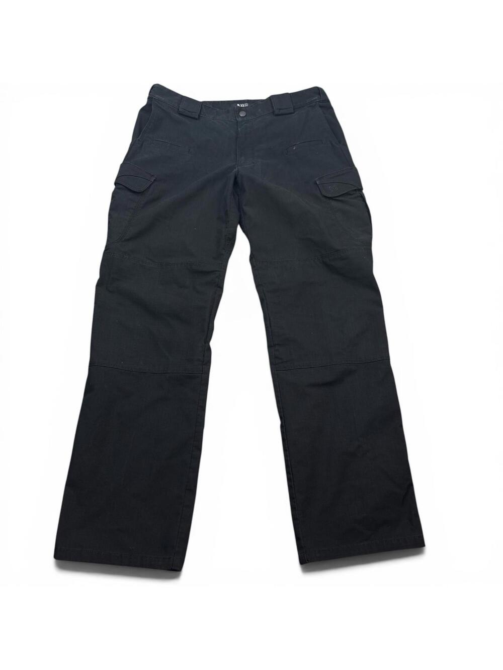 5.11 Tactical Stryke Ripstop Pants Mens Size 36x32 Black Straight Leg Cargo